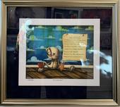 Fabio Napoleoni  Fabio Napoleoni  The Wish List (OE) (Mini Print) (Framed)